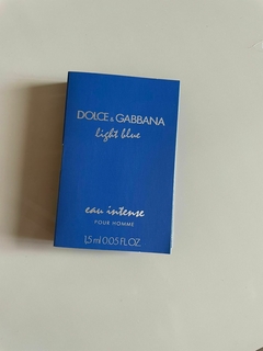 Amostrinha Original Perfume Light Blue Intense - Eau de Parfum Feminino 1,2ml - comprar online