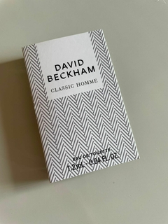 Amostrinha Original Perfume David Beckham Classic Homme - Eau de Parfum Masculino 1,2ml