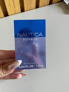 Amostrinha Original Perfume Nautica Voyage- Eau de Parfum Masculino 1,2ml - comprar online