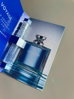 Amostrinha Original Perfume Nautica Voyage- Eau de Parfum Masculino 1,2ml na internet