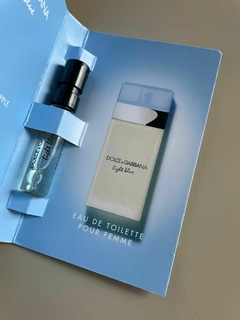 Amostrinha Original Perfume Light Blue - Eau de Parfum Feminino 1,2ml na internet