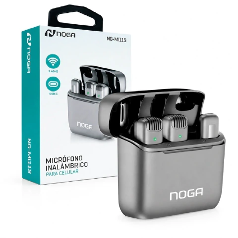 MICROFONO INALMBRICO X2 P/CELU NG-MI11S (7798137724700)