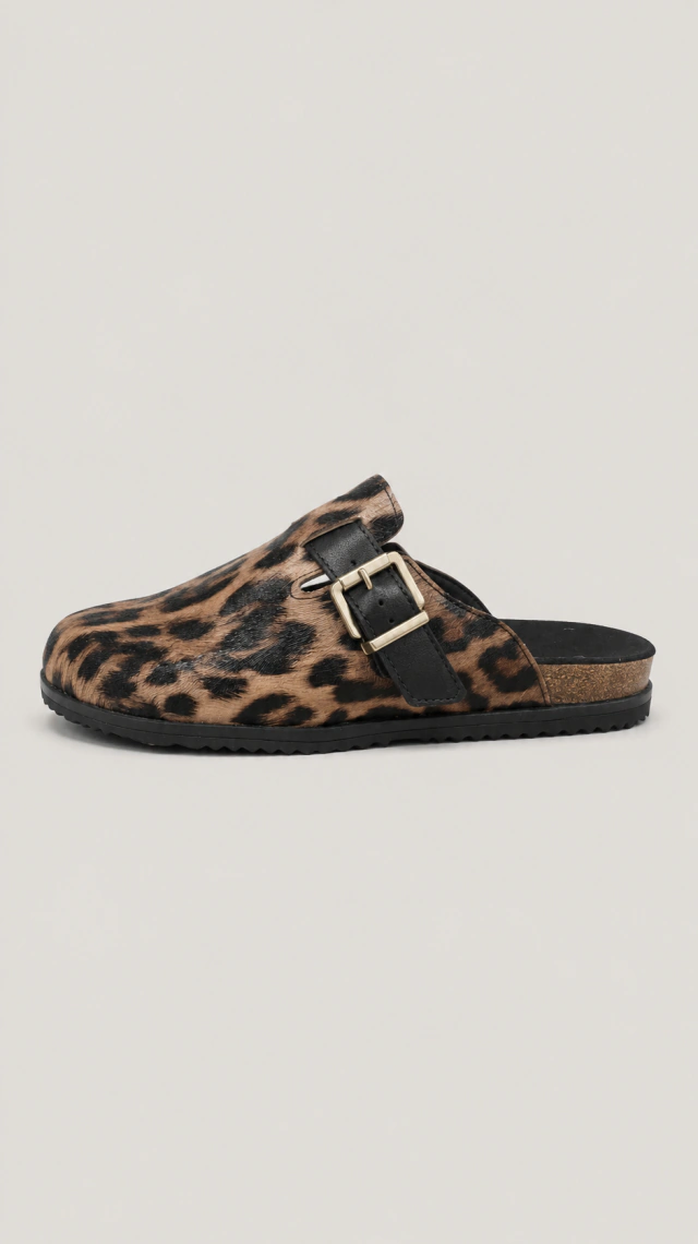 Zueco Mujer Moleca 5743-209 Verniz Onca Savana — imagen 6
