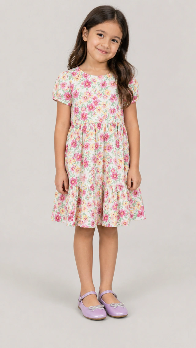 Chatita de Niña Molekinha Modelo 548209 Moño con Hebilla Ajustable