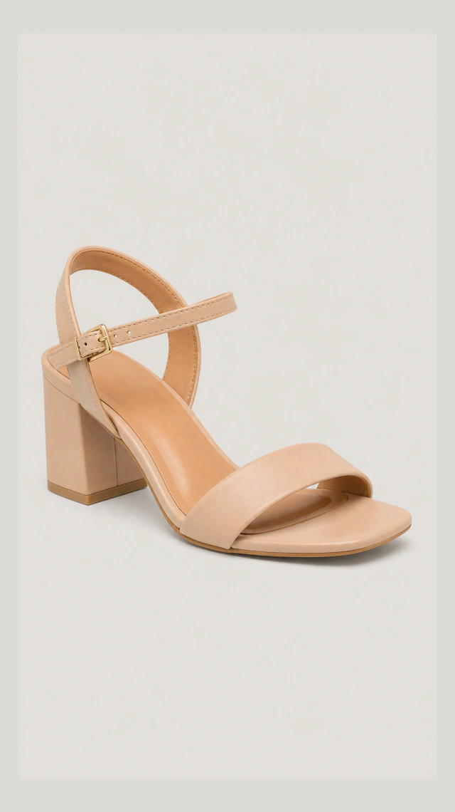 Sandalia Vizzano Mujer Beige Azul Sky Blanco y Negro Taco 5 cm Verano Casual 6291-900-8389