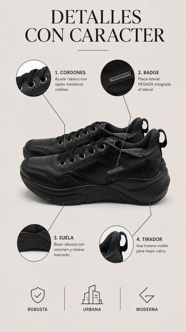 Zapatilla de Niño Pegada Modelo 318882 — imagen 3