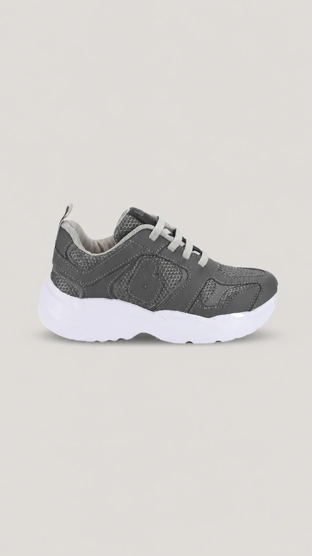 Zapatilla de Niño Bibi Modelo 224038 Gatito Gris — imagen 2