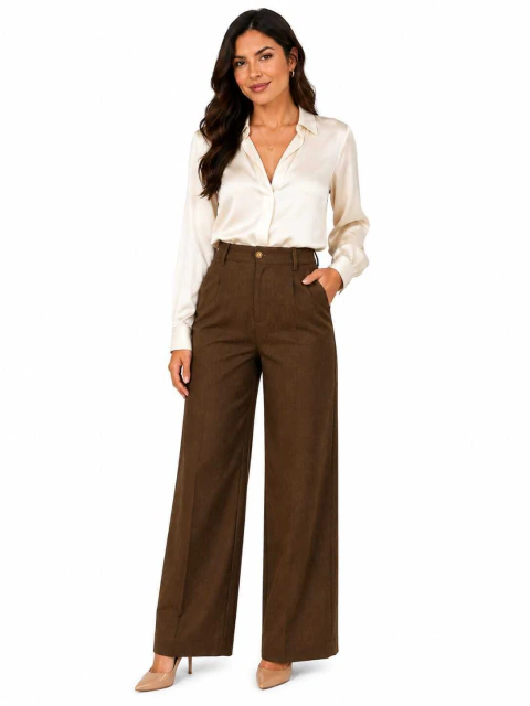 Calça Pantalona Social
