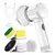 Purificador giratório elétrico 5 em 1, purificador giratório com 5 cabeças d - comprar online