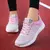 2024 mulheres sapatos esportivos moda plataforma tênis senhoras primavera inver - comprar online