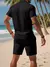 Um conjunto de duas peças de shorts de verão masculino de alta qualidade e top - comprar online
