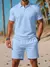 Um conjunto de duas peças de shorts de verão masculino de alta qualidade e top - comprar online