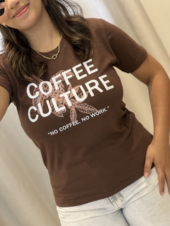 T-shirt Coffee culture - comprar online