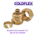 Pack Acoples Coldflex 1/2" - 32 Unidades (Para rollo 50m)