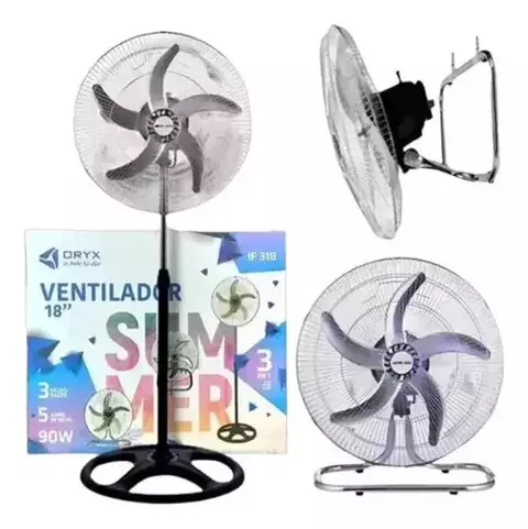 Ventilador de Pie 3 en 1 Sortilegio - comprar online