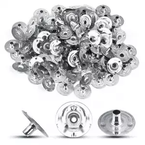 Ilhós Alumínio para Pavio - 4mm - 10un