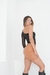 Body un hombro recorte (lycra y tul) - comprar online