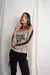 Remera cuello bote combinada con estampado “cherry” (modal soft) - MandalaModa