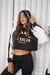 Buzo “CHAMPS ELYSEES” con capucha y mangas combinadas (punto yoga) - comprar online