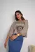 Remera Tali manga globo estampa NYC (modal soft) - comprar online