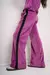 Pantalon wide legs con franja (plush) - comprar online
