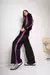Pantalon wide legs con franja (plush) - MandalaModa