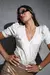 Imagen de Body cruzado manga princesa vintage (lycra vintage)