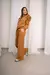 Pantalon wide leg (Darlon waffle) - comprar online