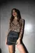 Basica escote redondo (tul estampado) en internet