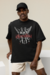 Camiseta Oversized Streetwear Unissex 100% Algodão - GOLA ALTA DE RIBANA | Estilo Urbano Y2K - comprar online