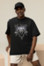 Camiseta Oversized Streetwear Unissex 100% Algodão - GOLA ALTA DE RIBANA | Estilo Urbano Y2K - comprar online