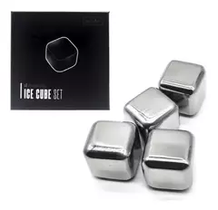 set hielos acero inoxidable x4 - comprar online
