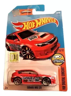 HOT WHEELS SUBARU WRX STI 1/64