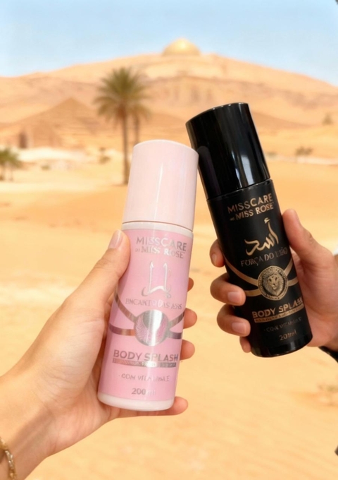 Body Splash Árabe Miss Rose