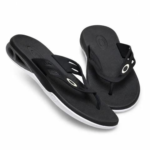 SANDÁLIA OAKLEY CASUAL KILLER POINT II - Preto/Cinza