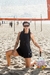 SHORT BEACH TEC PRETO - loja online