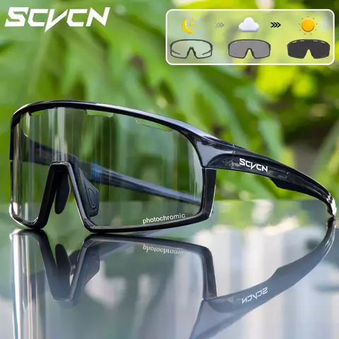 Gafas de sol fotocromáticas para ciclismo UV400 SCVCN