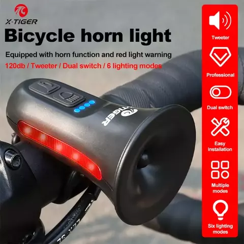 Timbre eléctrico para bicicleta X-TIGER