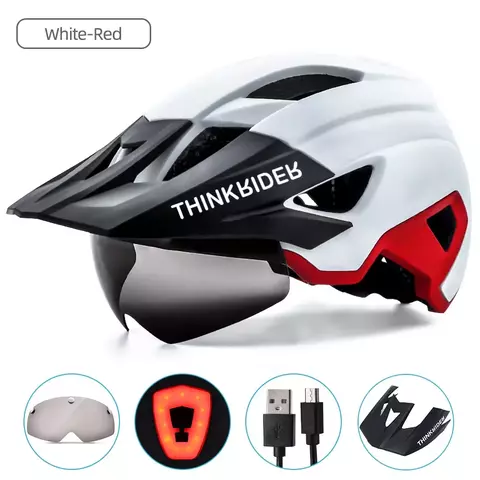 Casco de ciclismo con luz ThinkRider