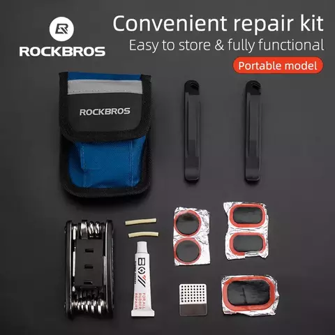 Kit de herramientas multifunción ROCKBROS para bicicleta