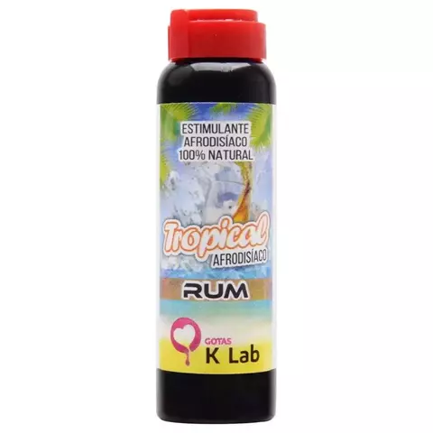 Estimulante Liquido Afrodisíaco Tropical Rum 10ml - Gotas K Lab