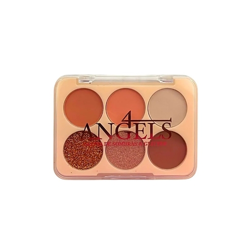 Paleta de Sombras e Glitter Cor 02 - 4Angels (BR1027)