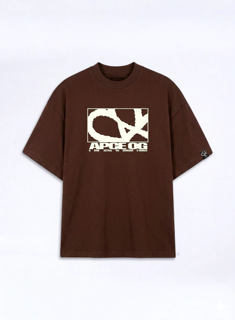 Camiseta APCE OG Marrom