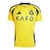 Camisa Al-Nassr I Ronaldo 24/25 - Torcedor Adidas Masculina - Amarela com detalhes em azul