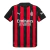 Camisa AC Milan I 25/26 - Torcedor Puma Masculina - Preta e vermelha com detalhes em cinza