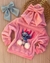 Casaco em plush Stitch
