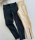 Calça Legging flaneada com Zíper