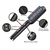 Pente Escova Alisadora Chapinha Secadora Bivolt Profissional Cor Preto 127/220v - loja online