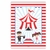 Painel Decorativo Quadrinhos Circo 4 unidades - Magazine Arkad