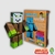 Boneco Gamer Minecraft Articulado Turma Do Problems - comprar online